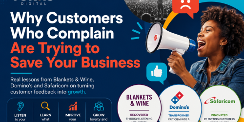 Image written why customers who complain are trying to save your business.